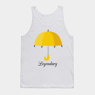 Yellow umbrella - legendary - How I met your mother Tank Top